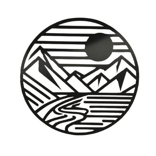 IRON WALL ART (BLACK) 